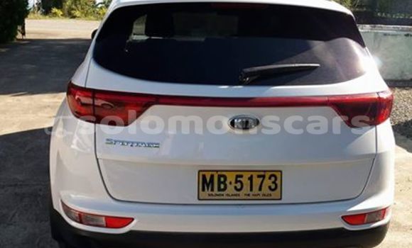 Acheter Occasion Voiture Kia Sportage Blanc à Honiara, Guadalcanal