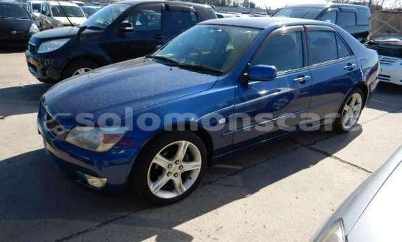 Buy Used Toyota Altezza Blue Car in Honiara in Guadalcanal Buy Used Toyota Altezza Blue Car in Honiara in Guadalcanal
