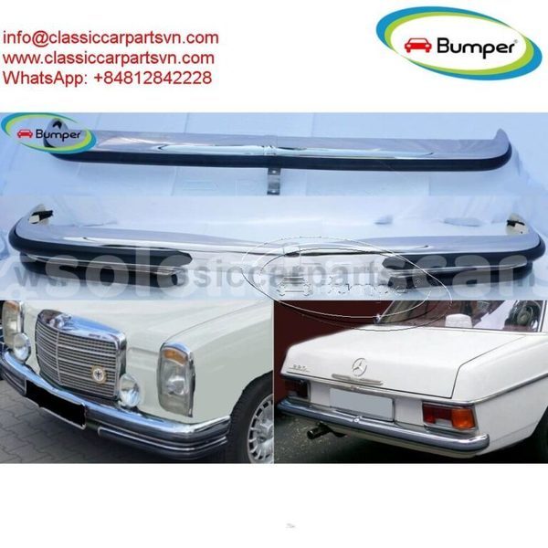 Big with watermark mercedes w114 w115 sedan s2 bumpers full set 1