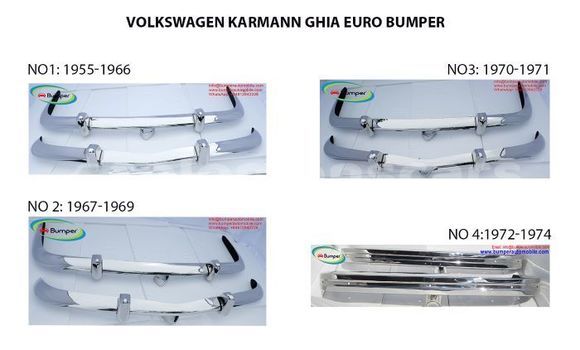 Karmann Ghia Euro bumper