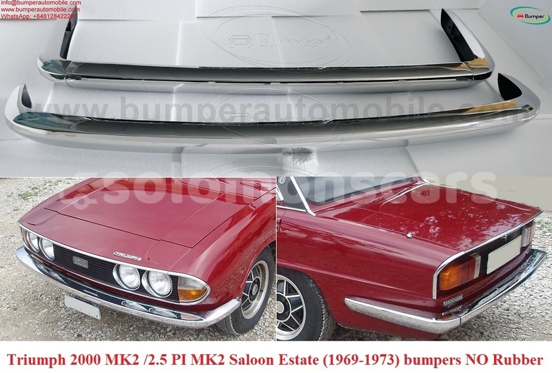 Big with watermark triumph 2000 mk2 2.5 pi mk2 saloon estate 1969 1973 bumper without rubber